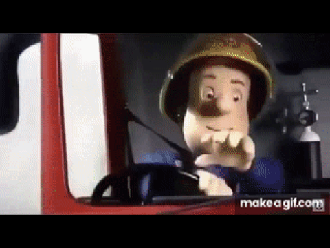 fireman sam runs over anime girl