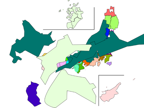 【終了】バカの作った日本地図