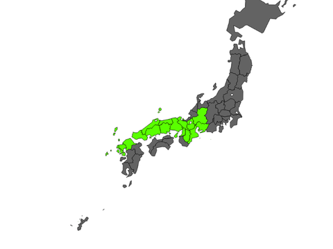行った事ある都道府県晒します