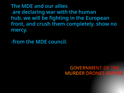 we are now at war