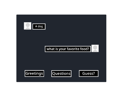 What is your favorite food? A dog.