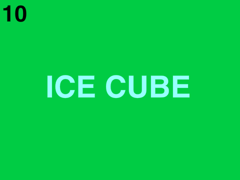 My By The Numbers List (Armless Edition)