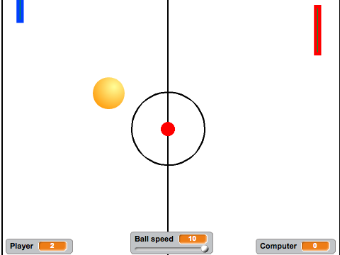 Player vs. Computer Pong