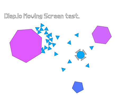 Diep.io Moving Screen Test