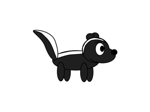 My skunk vector