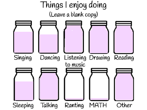 Things I enjoy doing