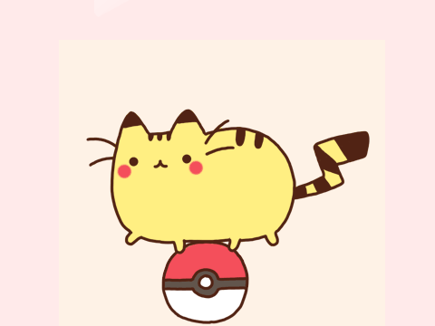 PikaPiPika....Pusheen!