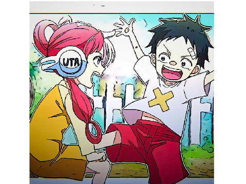 uta et luffy