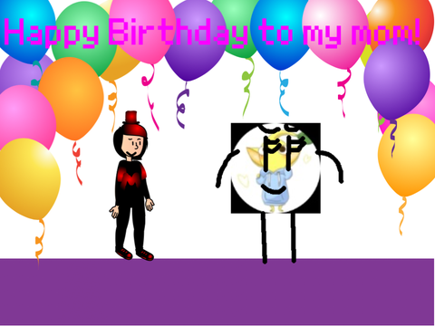 Happy birthday to my mom!