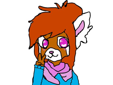 The first furry drawing