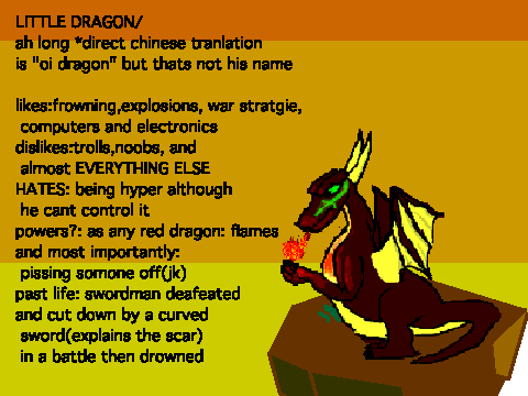 little dragon's bio!
