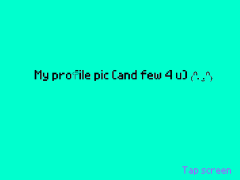 My profile pic (and few 4 u) ₍ᐢ. ̫.ᐢ₎