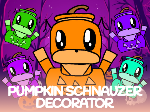 Pumpkin Schnauzer Decorator v. 1.0.1 | MOBILE FRIENDLY