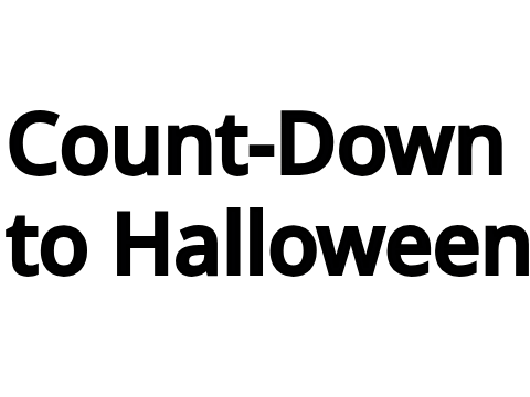 Countdown to Halloween - 2024