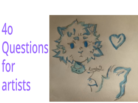 40 questions for artists !! remix