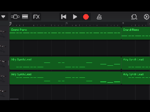 GarageBand で Dr.WILY STAGE 1 