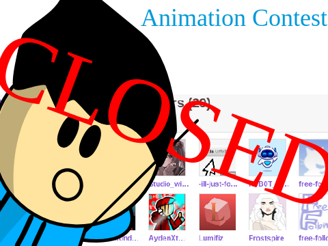 *CLOSED* 25 Follower Contest! | Animation Contest | #contest #all