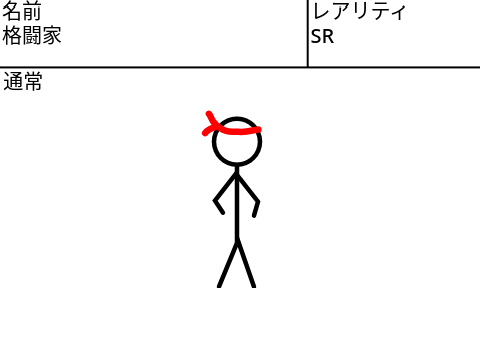キャラ募集　格闘家