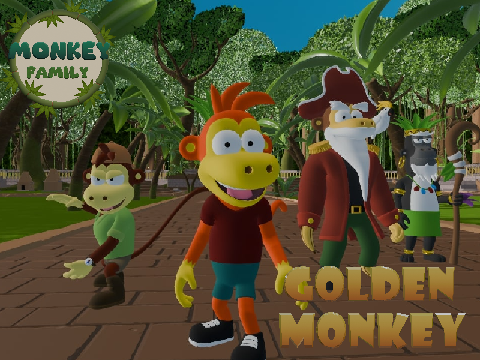 MONKEY FAMILY GOLDEN MONKEY IS FINALLY HERE!