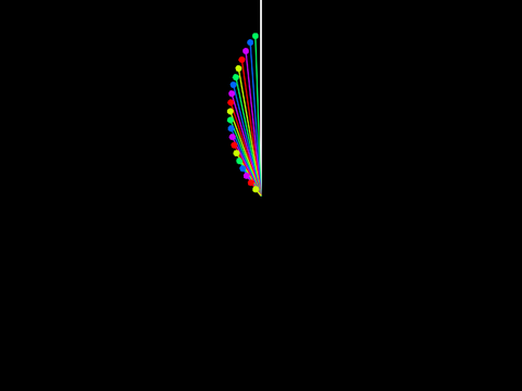 Pentatonic Pendulum Wave II
