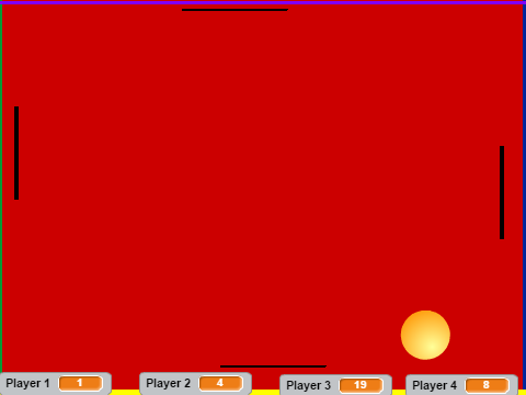 Pong 4 Player