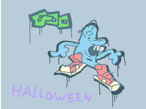 le monster halloween