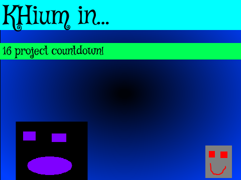 16 project countdown!