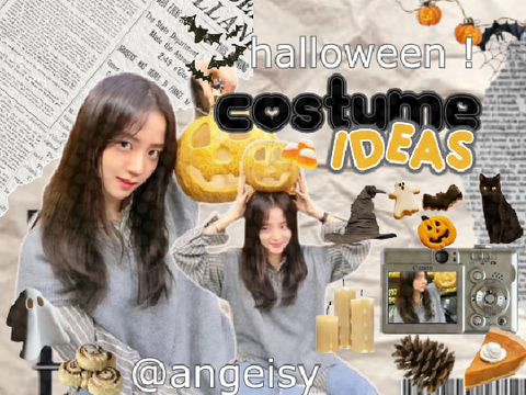 ⋆.˚ ꩜ halloween ۫☕️  ꣑ৎ costume ideas ♡︶︶   ⟢ @angeisy