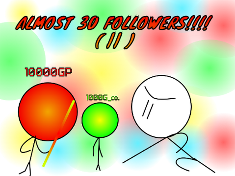 30 FOLLOWERS NOW!!