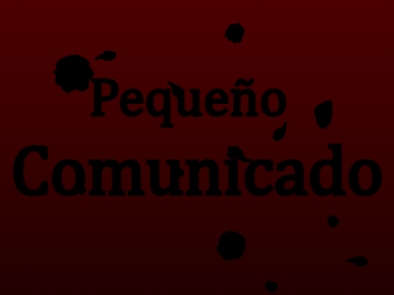 Pequeño Comunicado