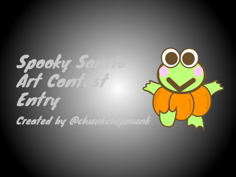 Spooky Sanrio Art Contest Entry