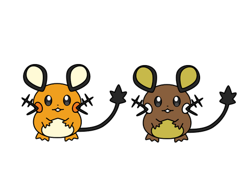 Dedenne vector