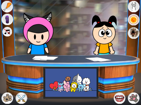 Talking Wolfy and Hana News