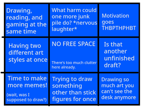 Artist Bingo (I think)