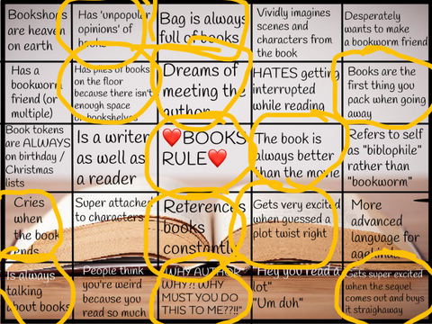 Bookworm Bingo remix