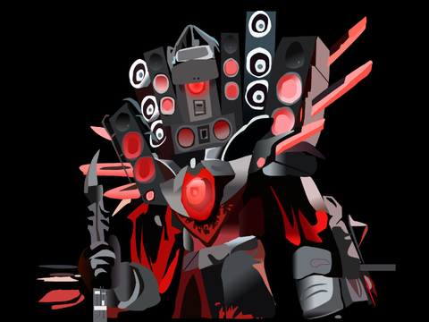 Speakerman-_ icon Vector