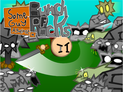(Overhauled edition) Some Guy Against A Bunch Of Rocks 1