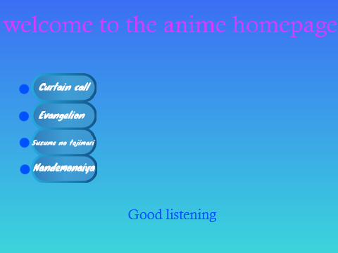 Anime song 