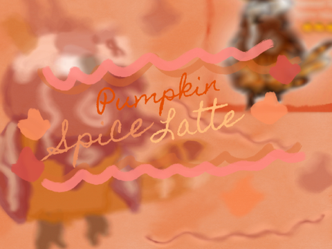 ˚⊹₊˚ ⋆dta - caramel pumpkin spice latte tiel ˚⊹₊˚ ⋆