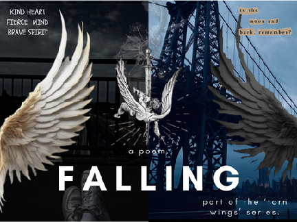 ❝ falling. ❞ | | part of the ' torn wings ' series | a poem.