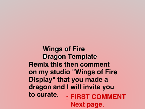 Wings of Fire - Make your own dragon