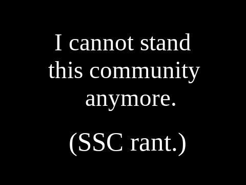 The Negligent Side of the SSC.