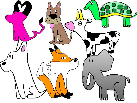 free animal art