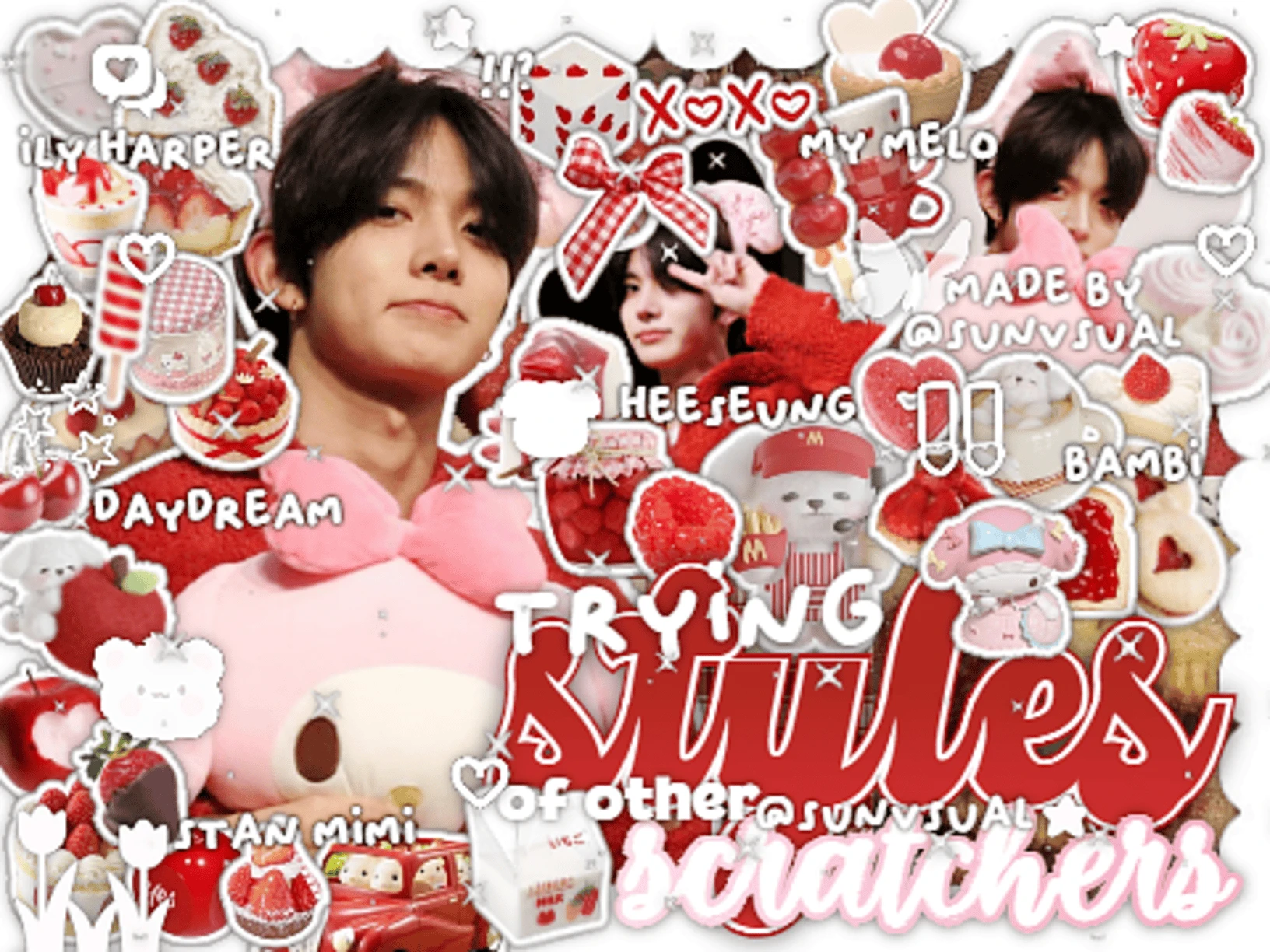  ᘏᘏ trying ૮꒰੭ styles of ★ other scratchers ૮ ⸝⸝ ◌ ◌ ⸝⸝ ა