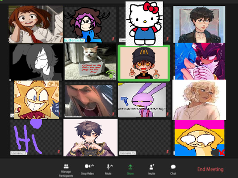 Add yourself to the zoom cursed remix remix remix remix remix remix