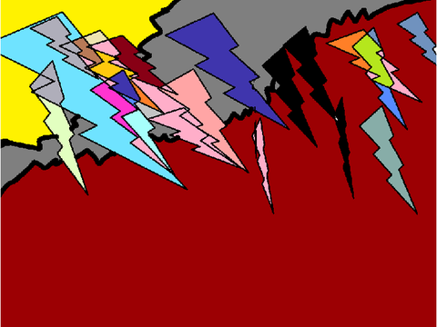 Lightning bolts
