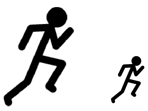 Add Your Self Running From A Giant Stickman!
