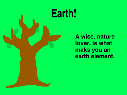 What Element are you? Quiz.