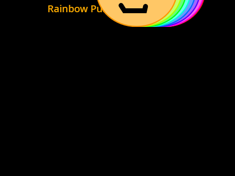 Rainbow Pumpkin Trail Scratchtober 2nd :) (WIP)