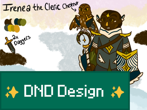 ✨ Coldweather Cleric | DND Design ✨